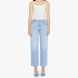 MOTHER The Dodger Ankle Jeans in Lets Get It Together Womens 30 Slouchy Straight